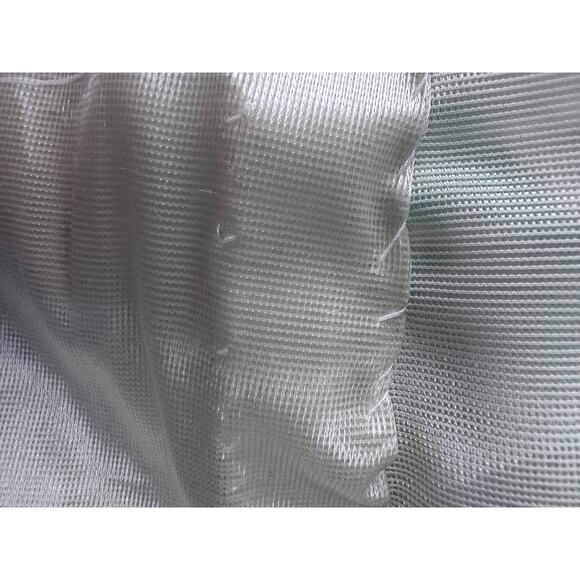 VINTAGE floral cream blue robe peignoir women's size medium 12 14 - Picture 9 of 9